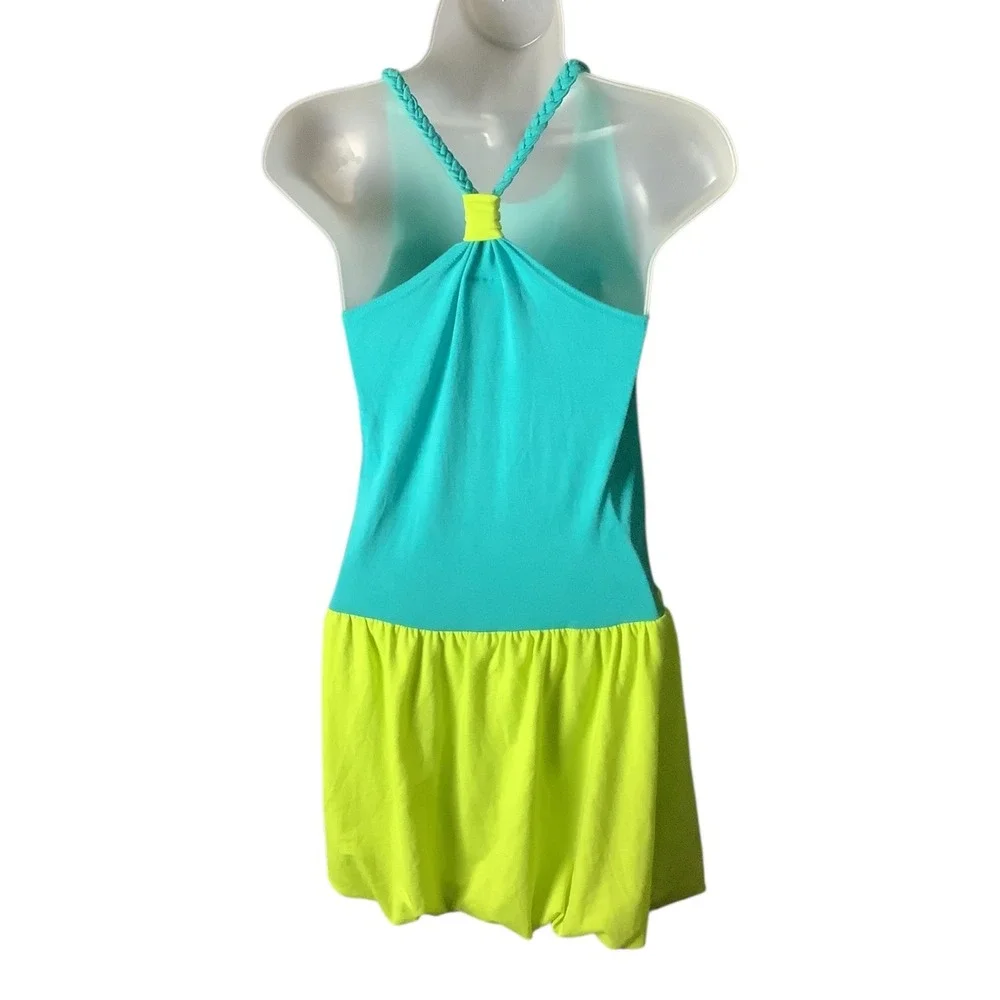 Piper Girls Hearts Peace Sign Graphic‎ Dress Size L 10/12 Multicolor